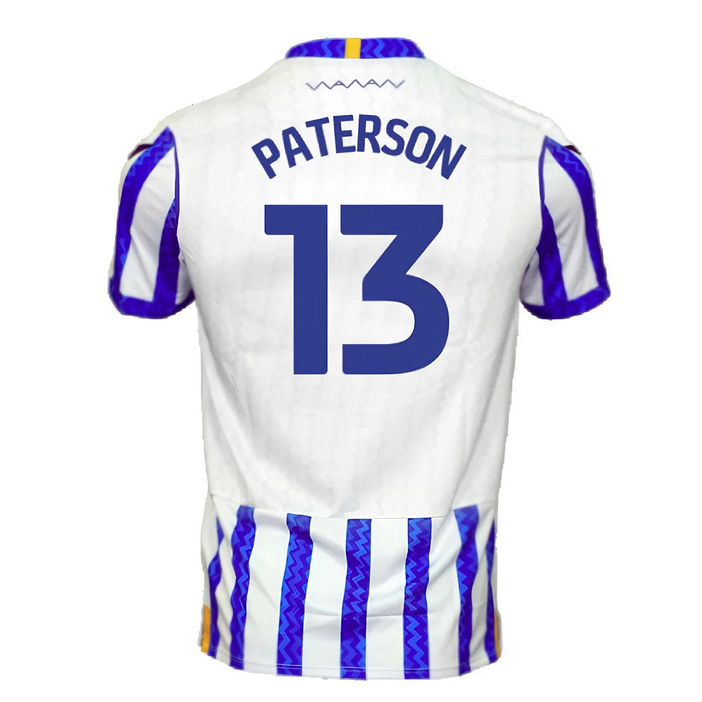 2024-2025 Sheffield Wednesday Home Shirt (Paterson 13)_2