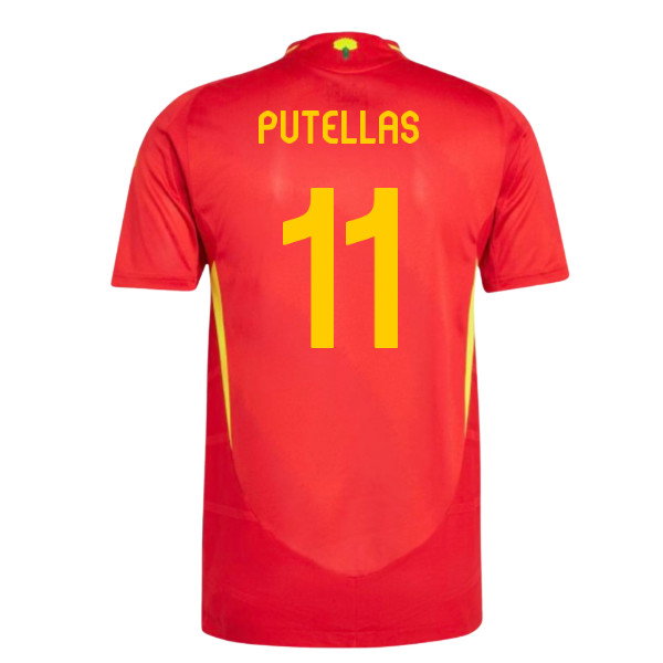 2024-2025 Spain Authentic Home Shirt (Putellas 11)_0