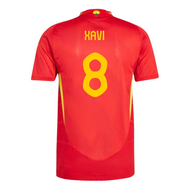 2024-2025 Spain Authentic Home Shirt (Xavi 8)_0