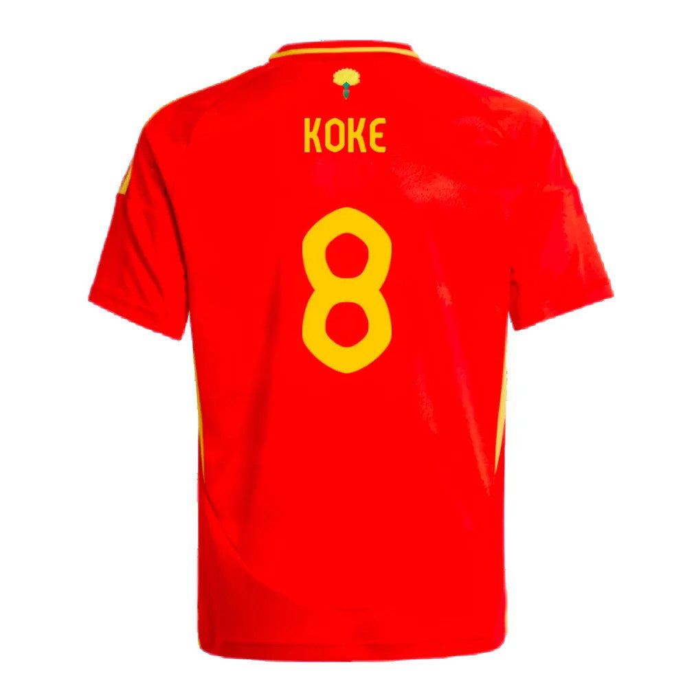 2024-2025 Spain Home Shirt (Kids) (Koke 8)_2