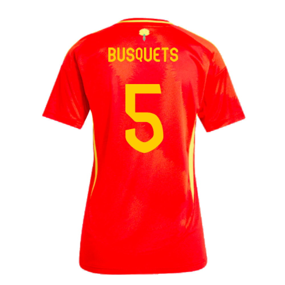 2024-2025 Spain Home Shirt (Ladies) (Busquets 5)_2