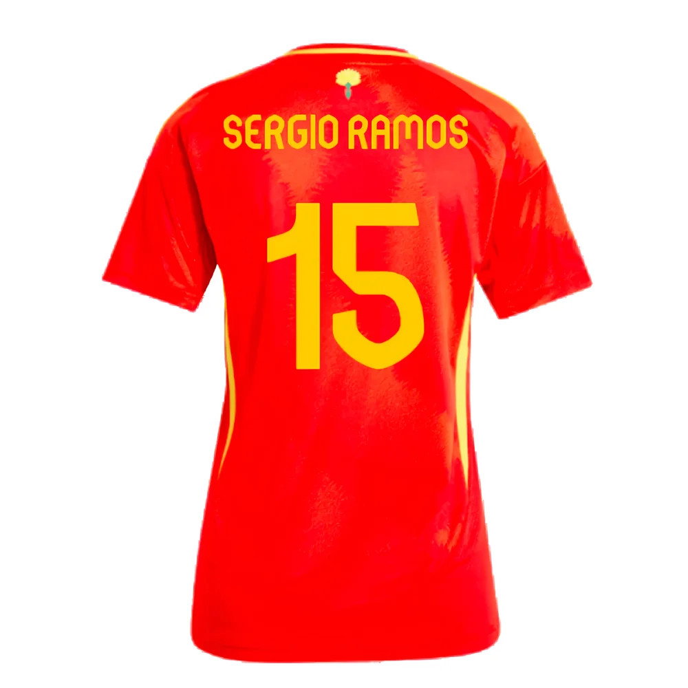 2024-2025 Spain Home Shirt (Ladies) (Sergio Ramos 15)_2