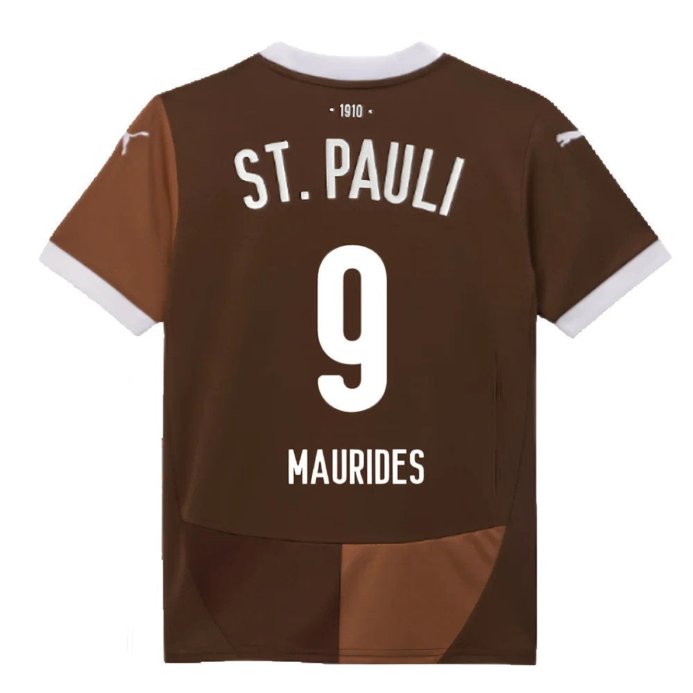 2024-2025 St Pauli Home Shirt (Kids) (Maurides 9)_2