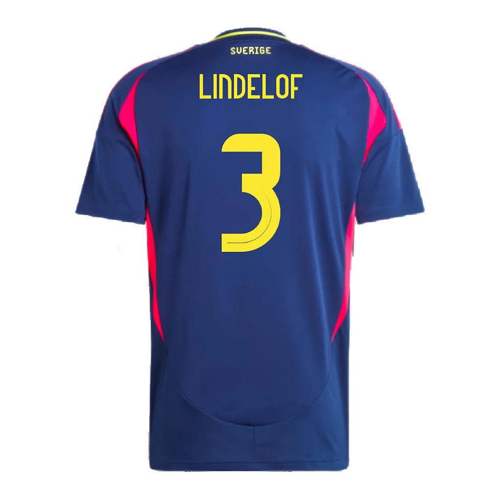 2024-2025 Sweden Away Shirt (LINDELOF 3)_2