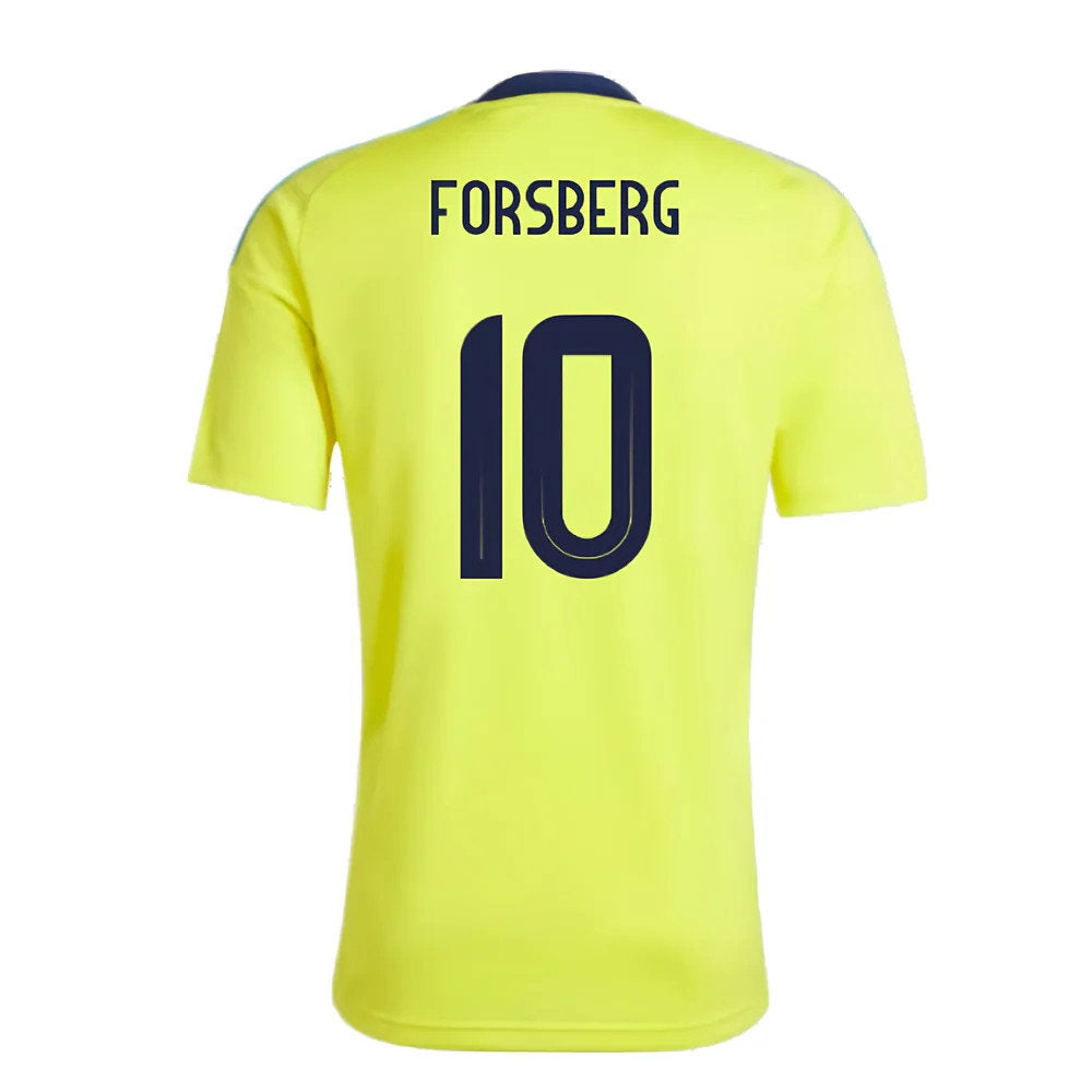 2024-2025 Sweden Home Fan Shirt (FORSBERG 10)_2