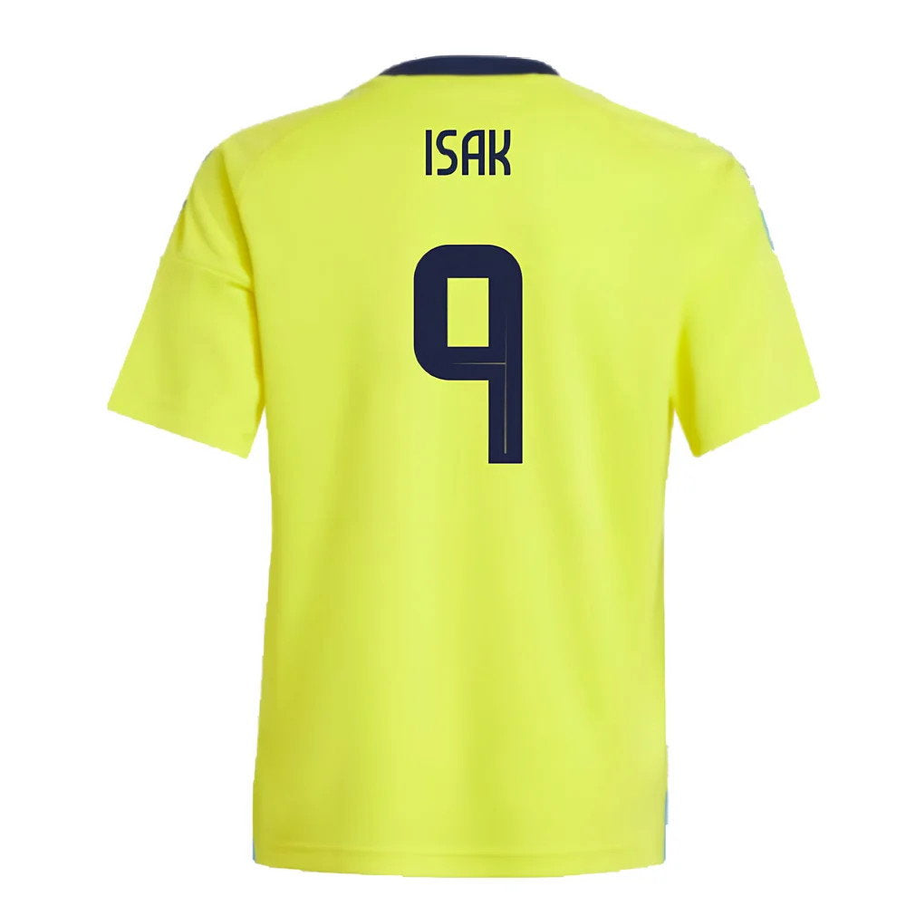 2024-2025 Sweden Home Fan Shirt (Kids) (ISAK 9)_2