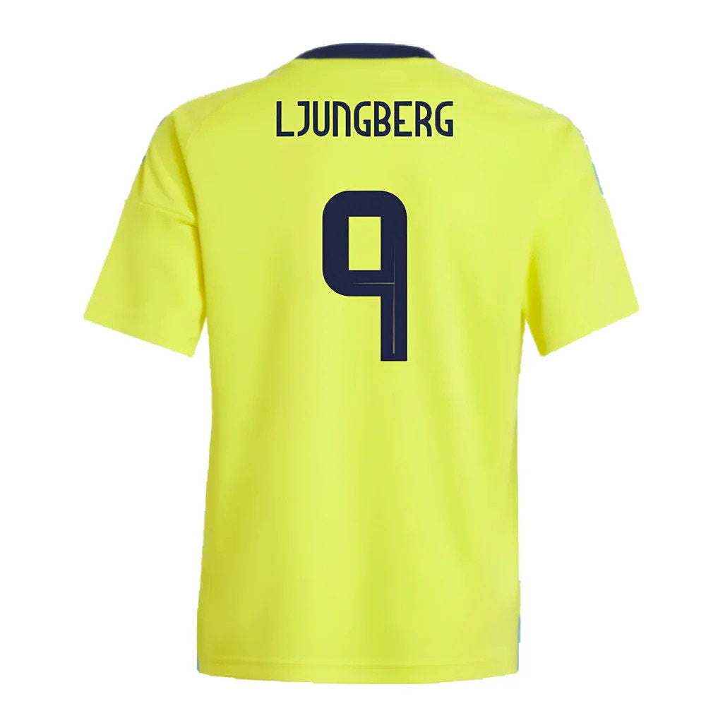 2024-2025 Sweden Home Fan Shirt (Kids) (LJUNGBERG 9)_2