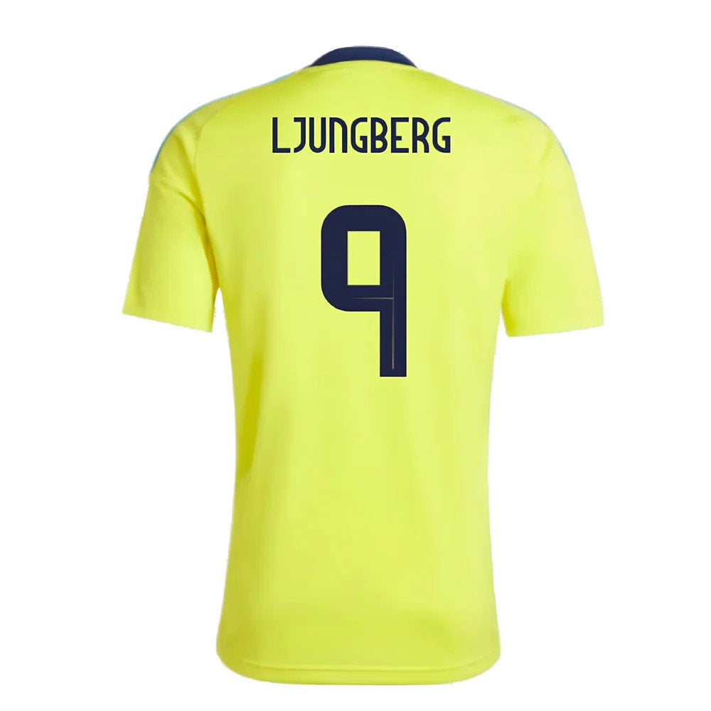 2024-2025 Sweden Home Fan Shirt (LJUNGBERG 9)_2