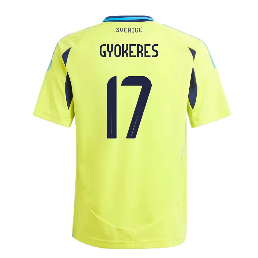 2024-2025 Sweden Home Shirt (Kids) (GYOKERES 17)_2