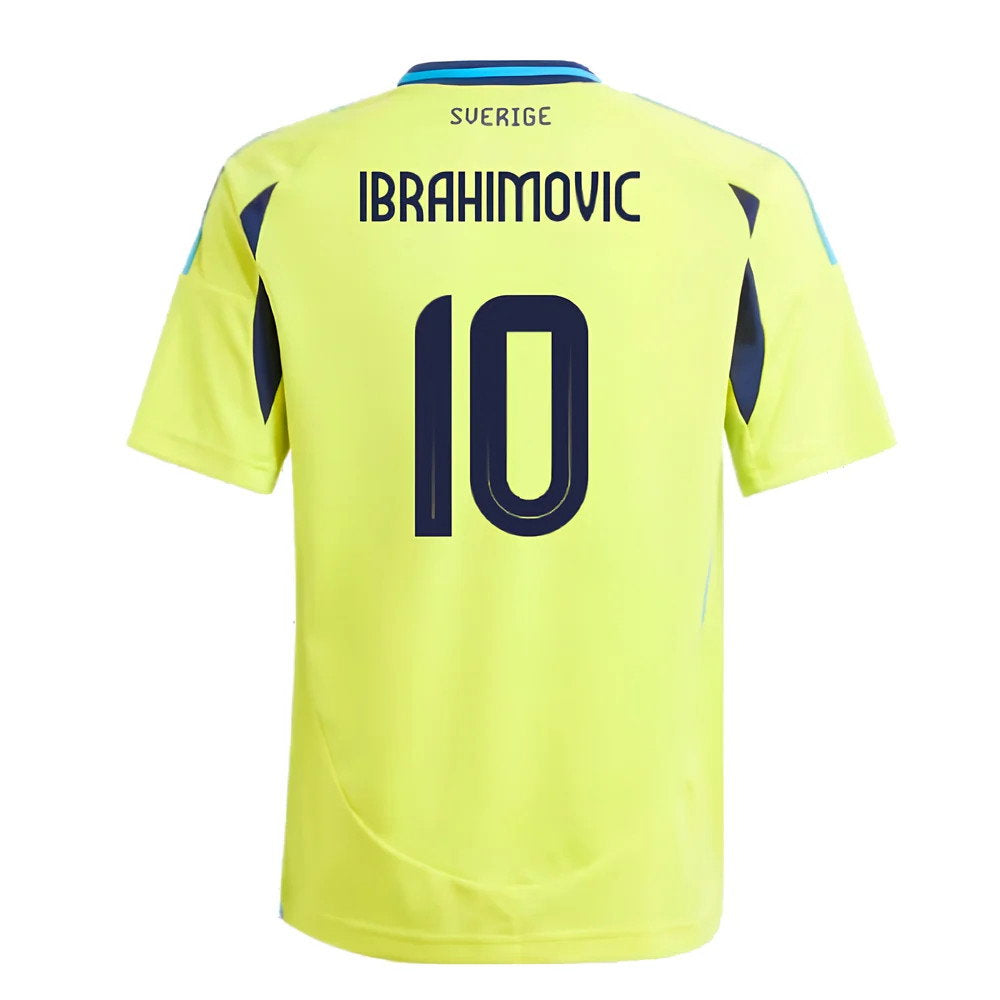 2024-2025 Sweden Home Shirt (Kids) (IBRAHIMOVIC 10)_2