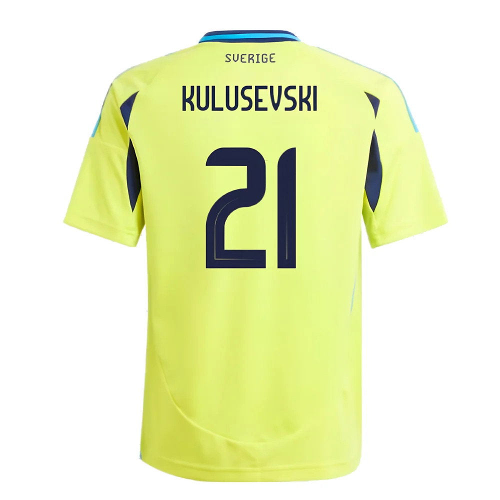 2024-2025 Sweden Home Shirt (Kids) (KULUSEVSKI 21)_2