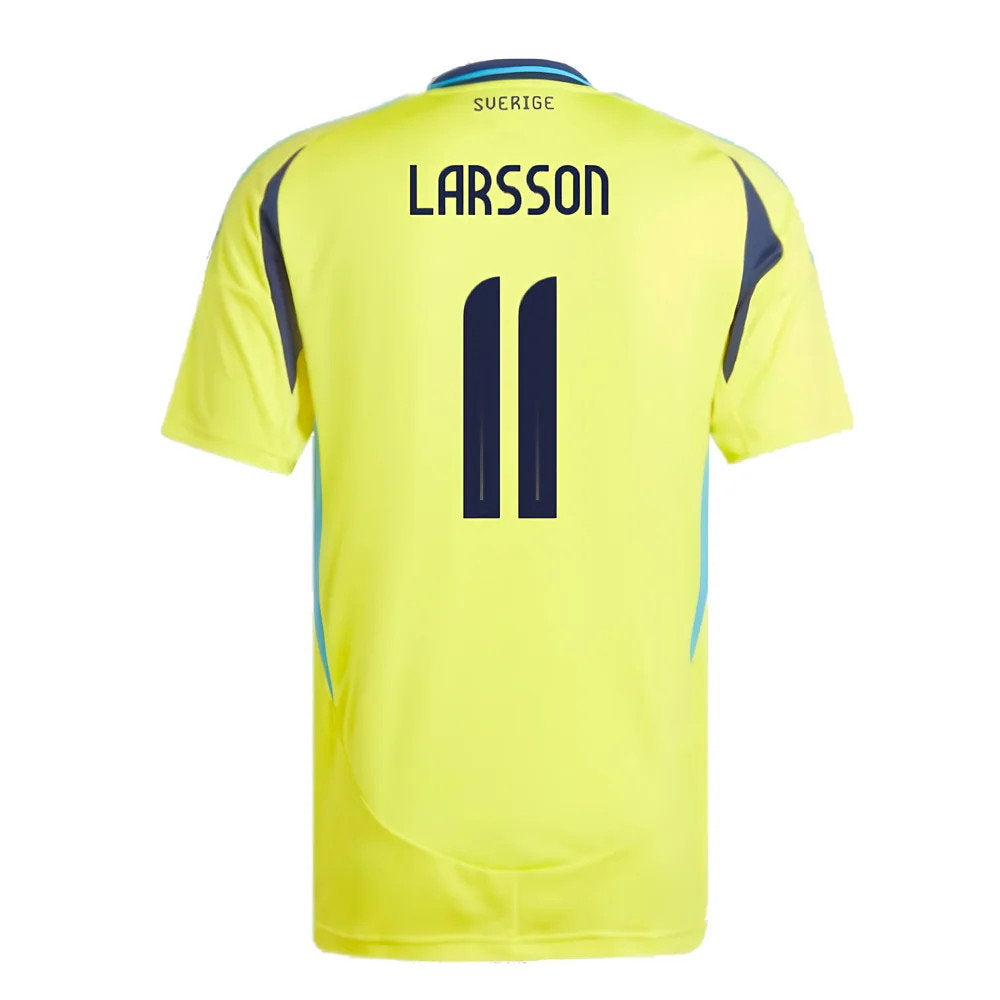 2024-2025 Sweden Home Shirt (LARSSON 11)_2