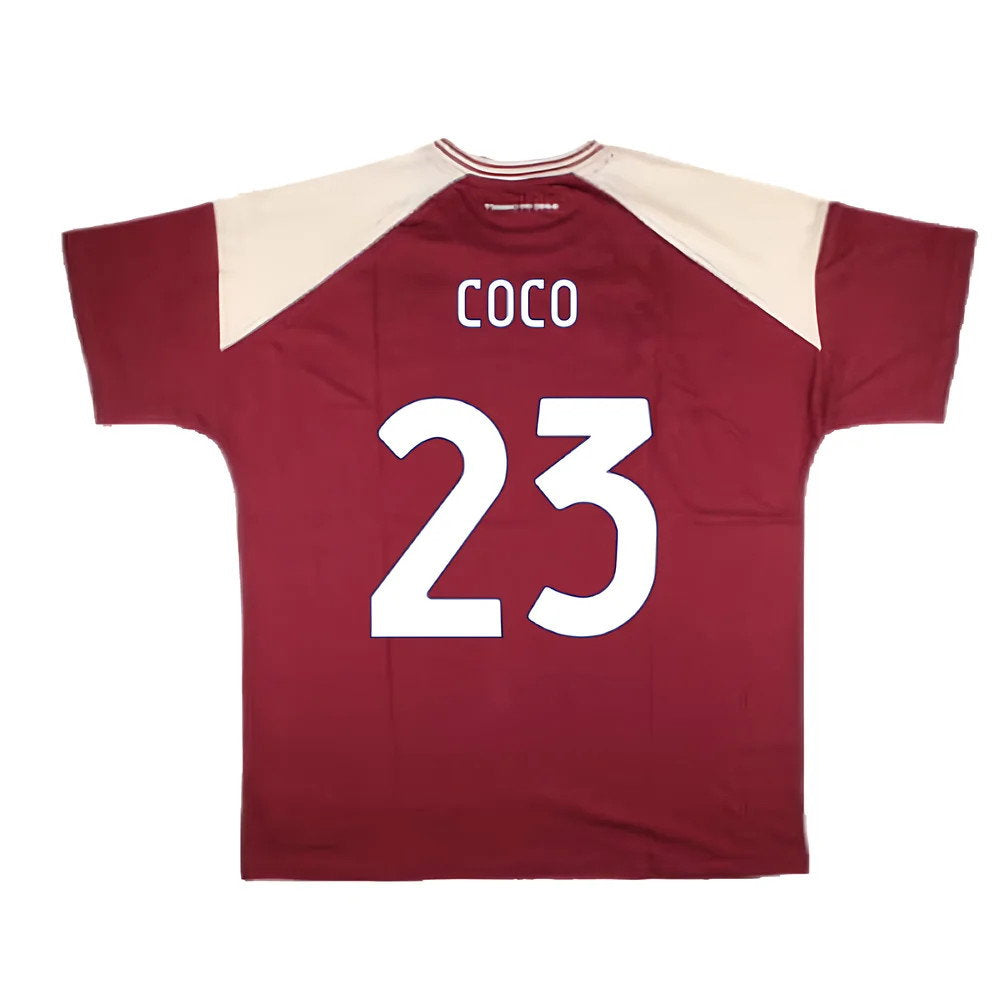 2024-2025 Torino Free Time T-Shirt (Burgundy) (Coco 23)_2
