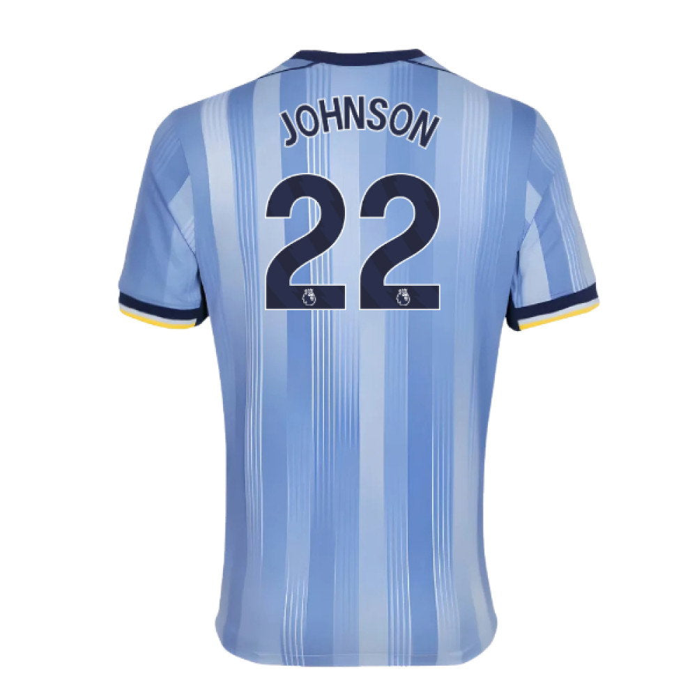 2024-2025 Tottenham Hotspur Away Shirt (Johnson 22)_0