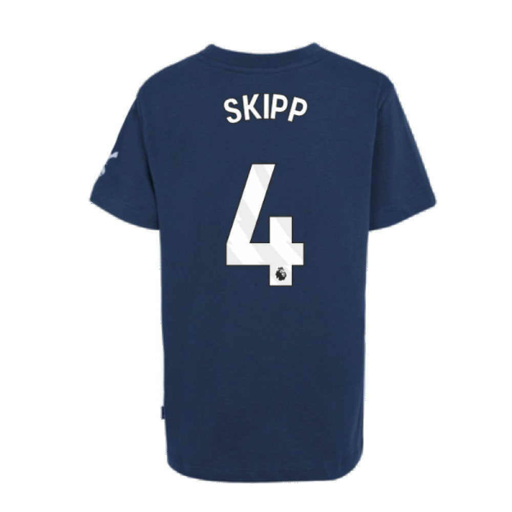 2024-2025 Tottenham Hotspur Just Do It T-Shirt (Navy) - Kids (Skipp 4)_2
