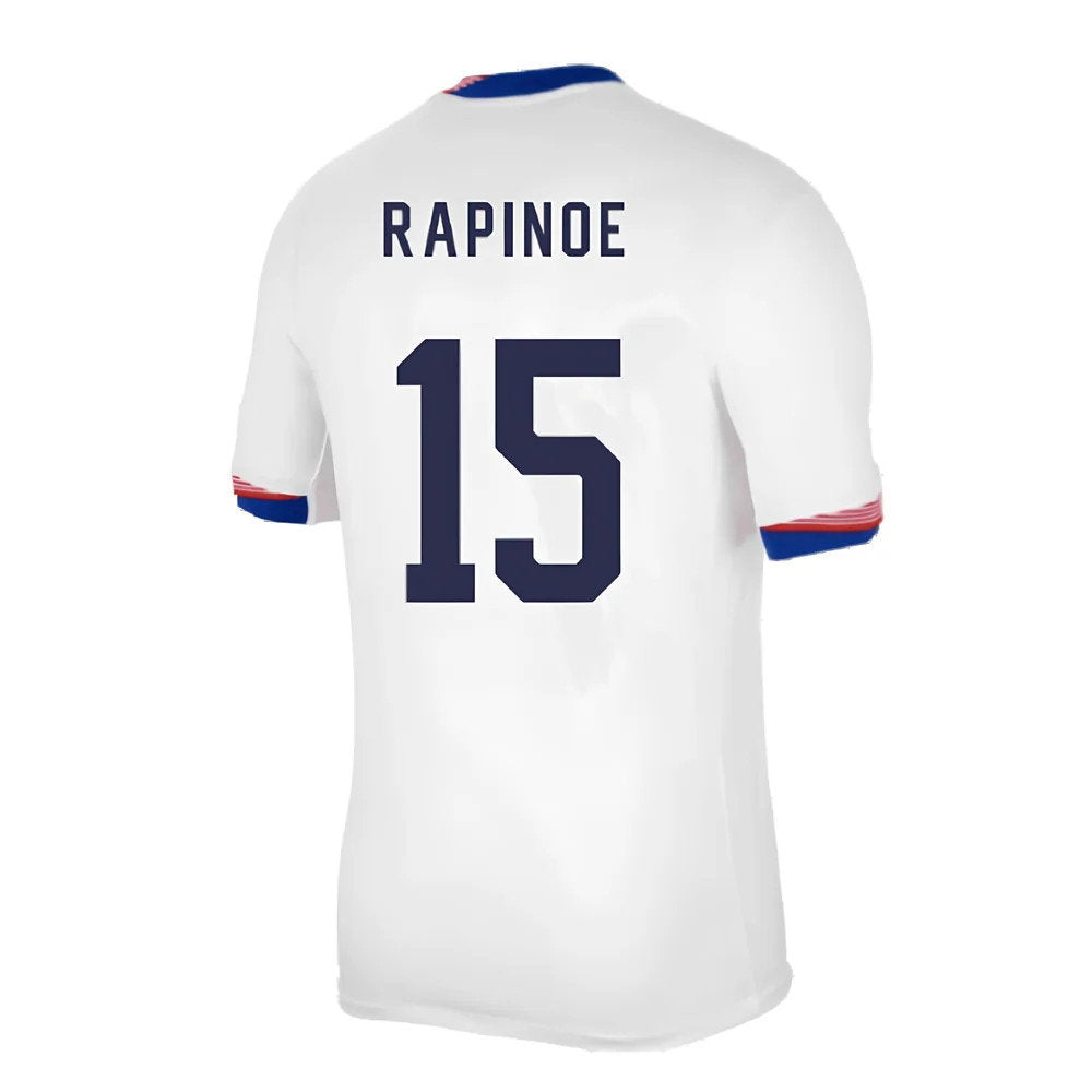 2024-2025 United States USA Home Shirt (Rapinoe 15)_2