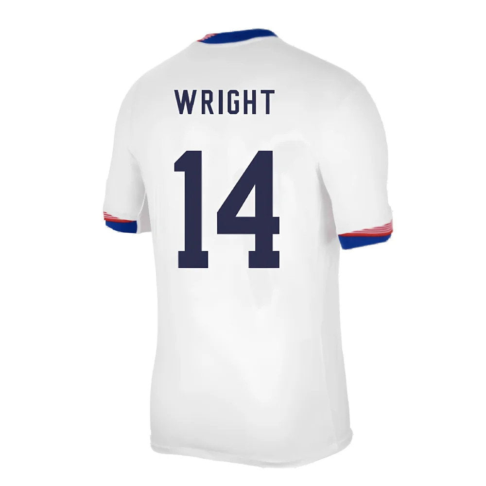 2024-2025 United States USA Home Shirt (WRIGHT 14)_2