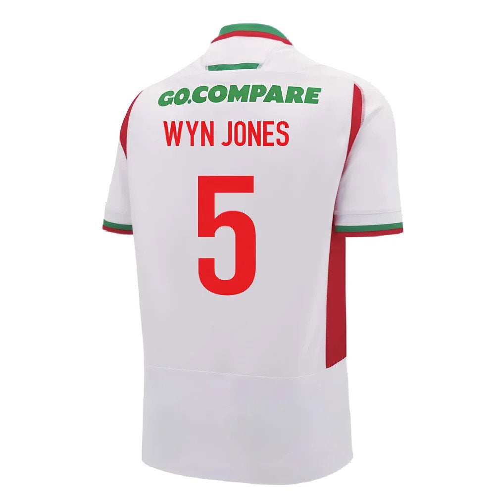 2024-2025 Wales Rugby Away Replica Shirt (Wyn Jones 5)_2