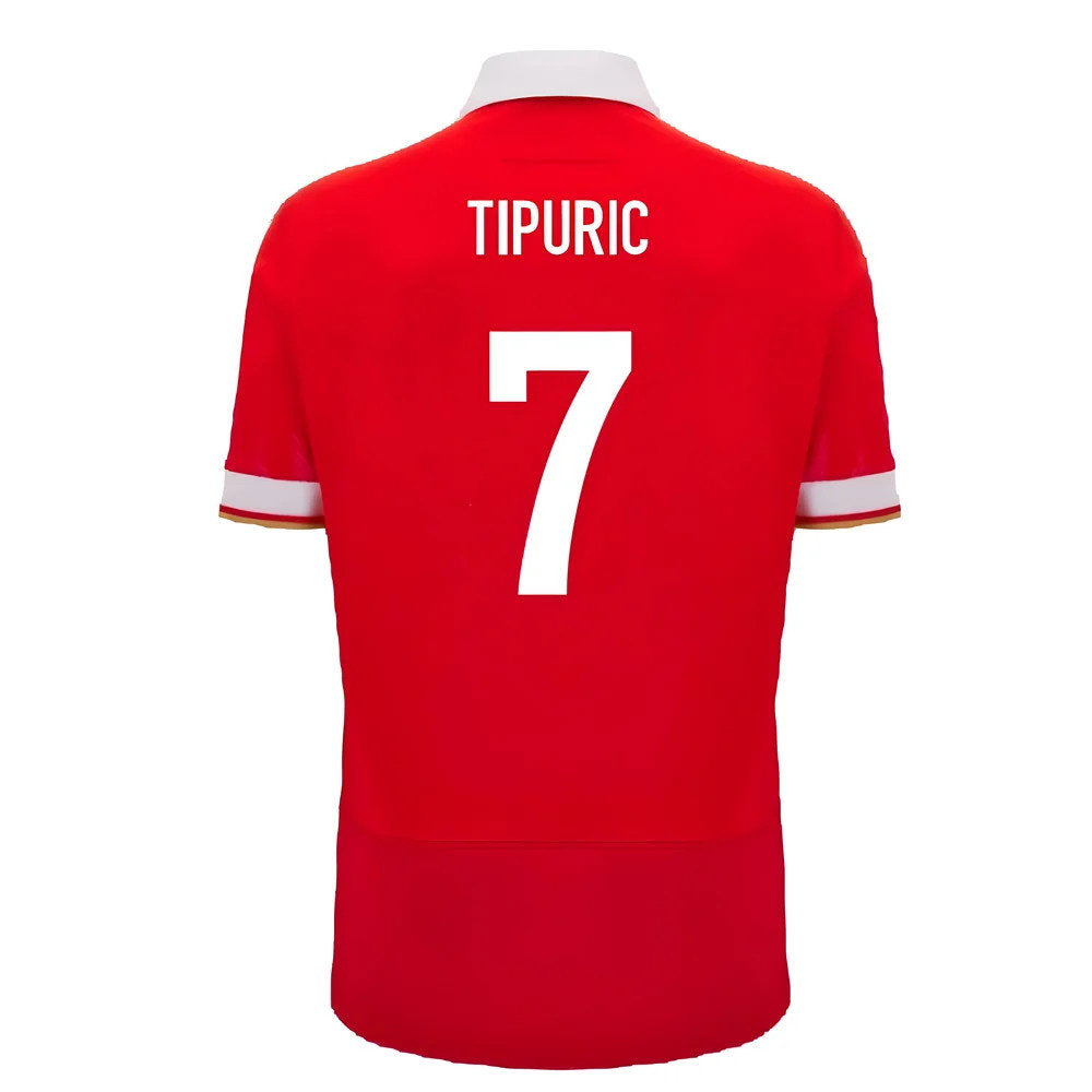 2024-2025 Wales WRU Home Cotton Rugby Shirt (Tipuric 7)_2