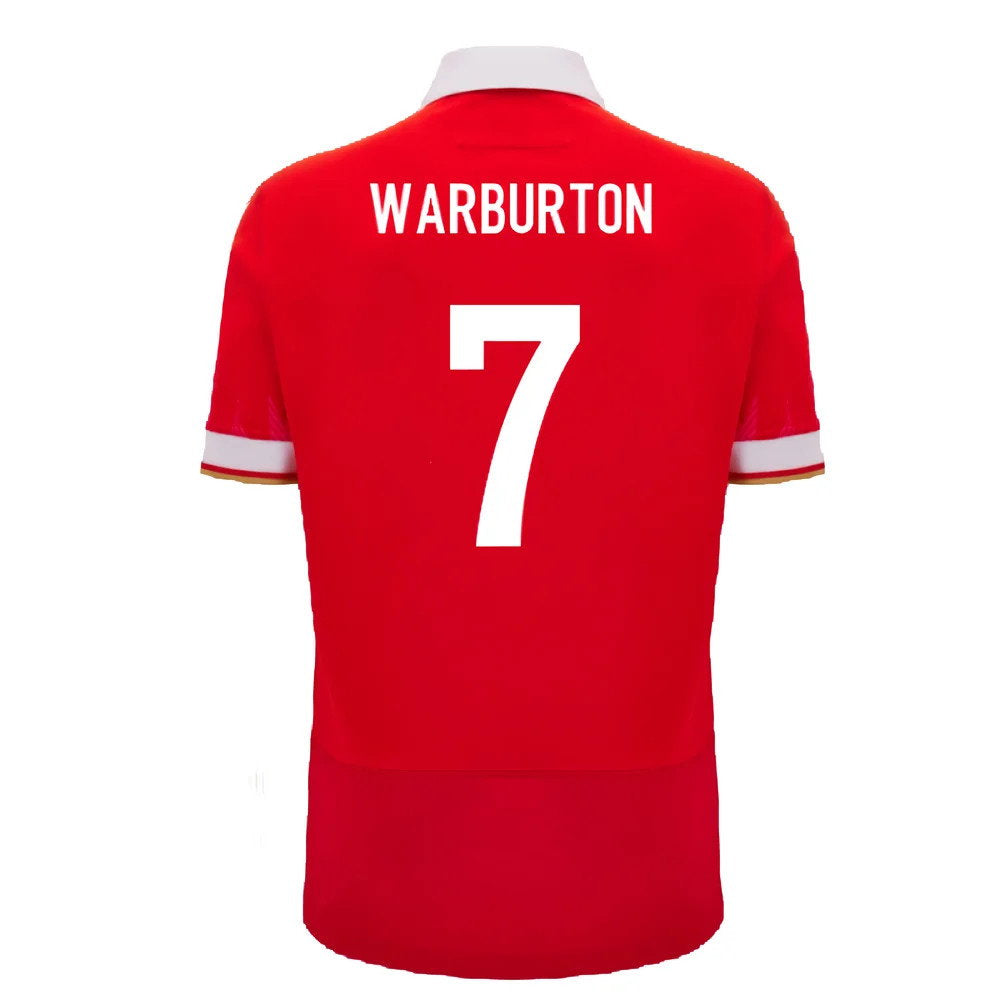 2024-2025 Wales WRU Home Cotton Rugby Shirt (Warburton 7)_2