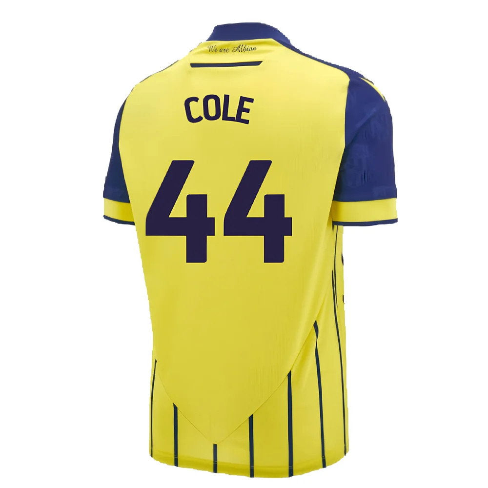 2024-2025 West Brom WBA Albion Away Shirt (Cole 44)_2