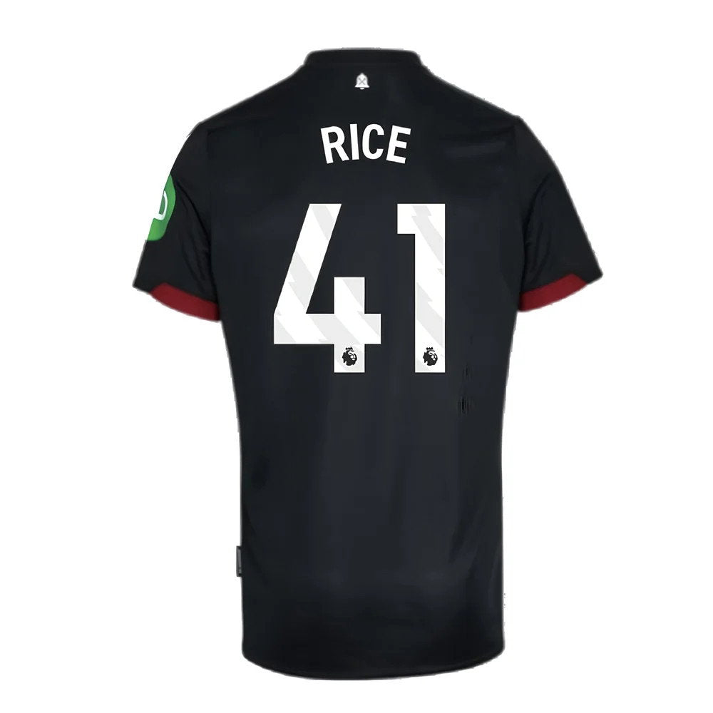 2024-2025 West Ham Away Shirt (Kids) (Rice 41)_2