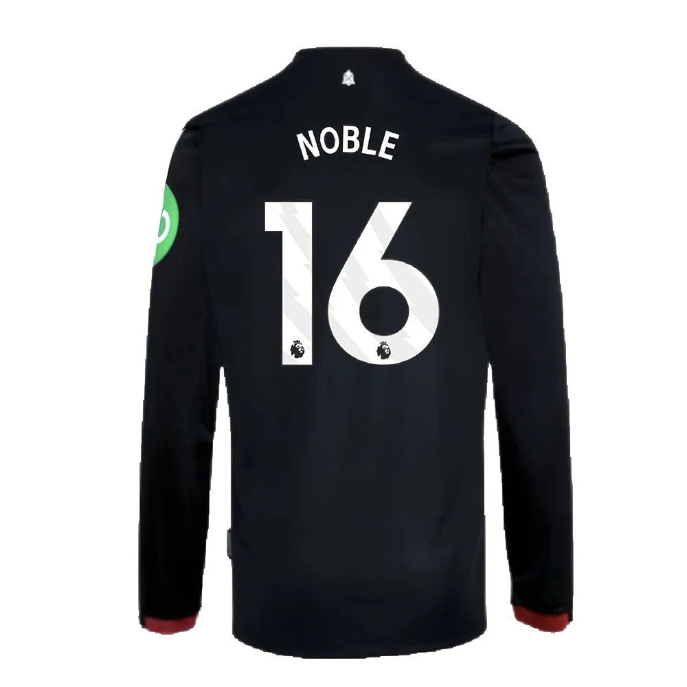 2024-2025 West Ham Long Sleeve Away Shirt (Kids) (Noble 16)_2