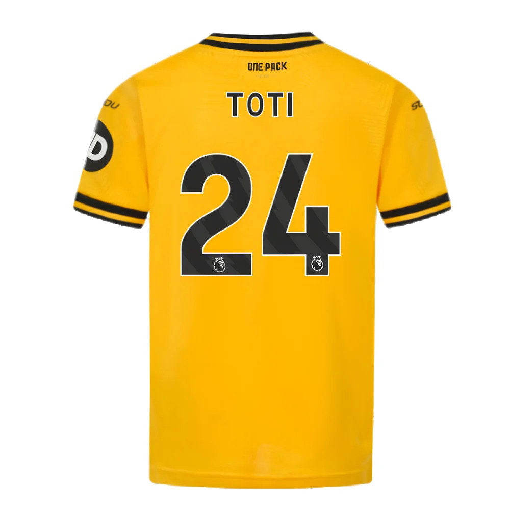 2024-2025 Wolves Home Shirt (Kids) (Toti 24)_2