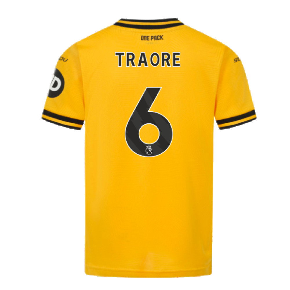 2024-2025 Wolves Home Shirt (Kids) (Traore 6)_2