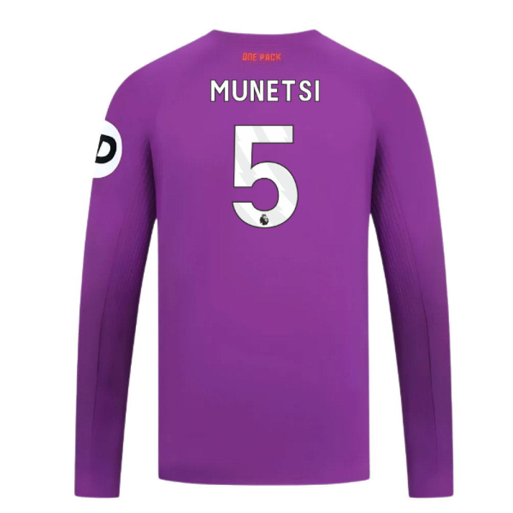 2024-2025 Wolves Long Sleeve Third Shirt (Munetsi 5)_0