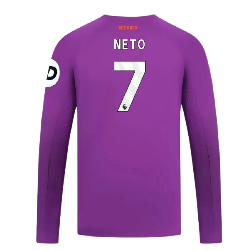 2024-2025 Wolves Long Sleeve Third Shirt (Neto 7)_0
