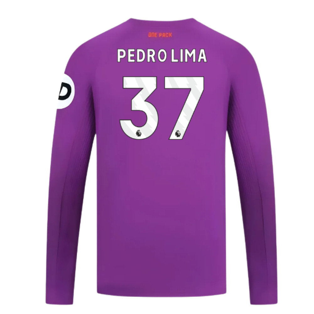 2024-2025 Wolves Long Sleeve Third Shirt (Pedro Lima 37)_0