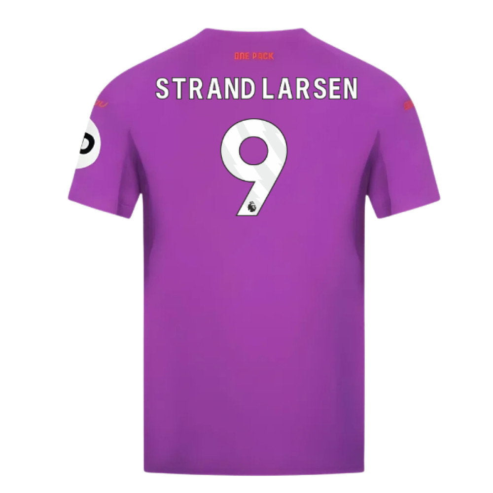 2024-2025 Wolves Third Shirt (Strand Larsen 9)_0