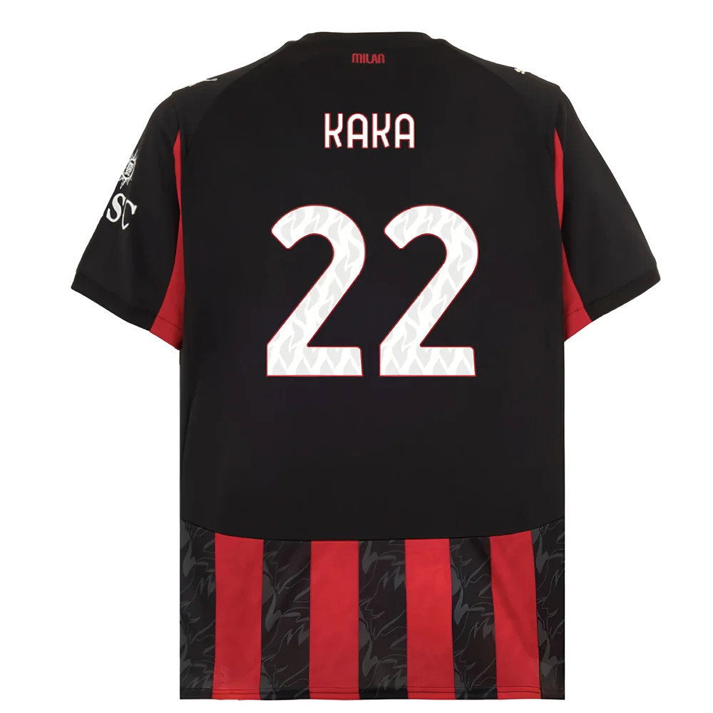 2025-2026 AC Milan Home Shirt (Kaka 22)_0