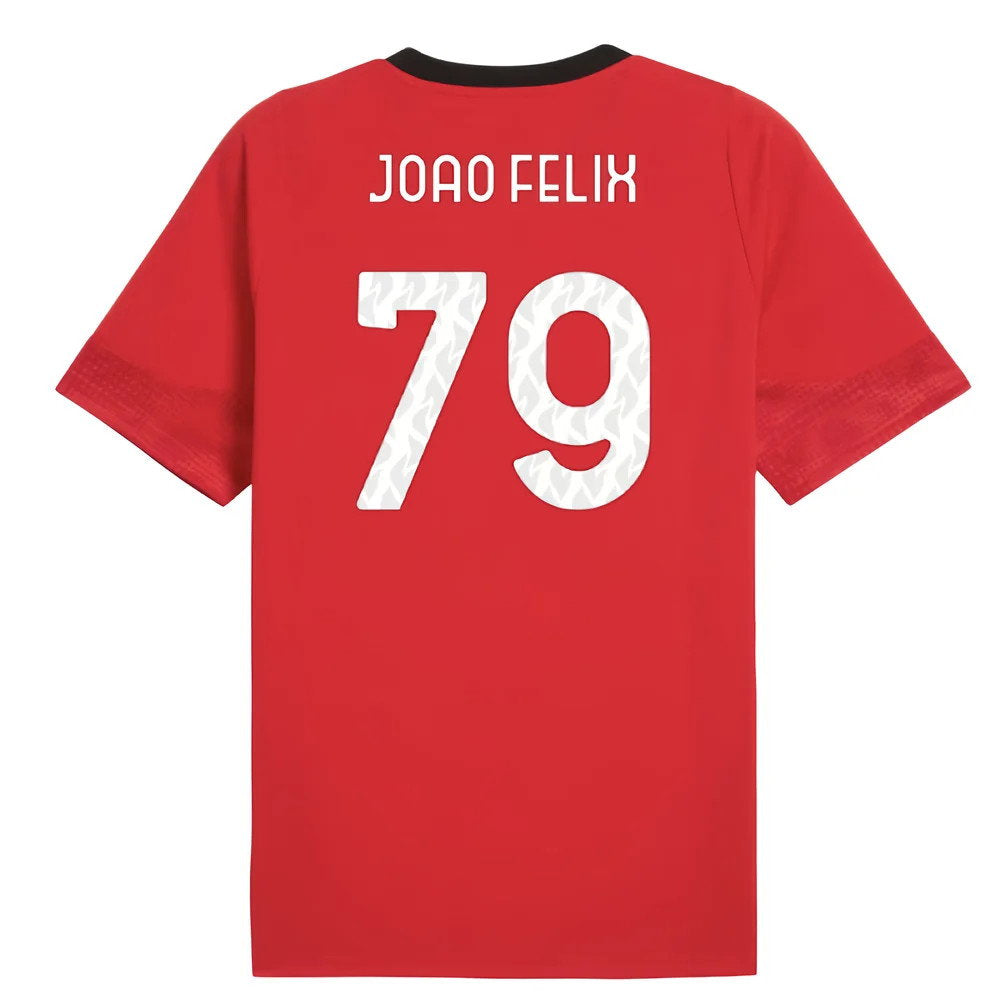 2025-2026 AC Milan Training Jersey (Red) (Joao Felix 79)_0