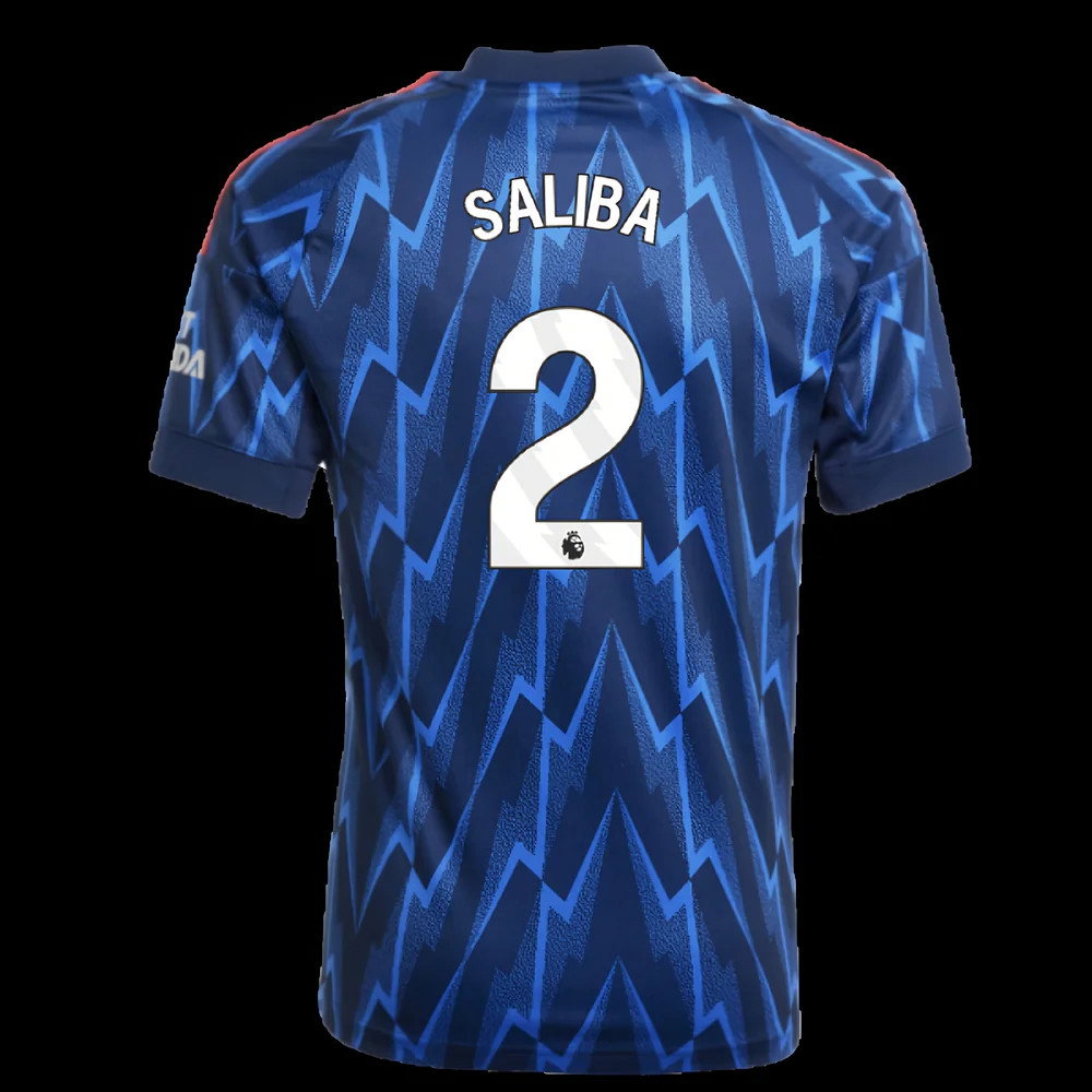 2025-2026 Arsenal Away Shirt (Kids) (Saliba 2)_0