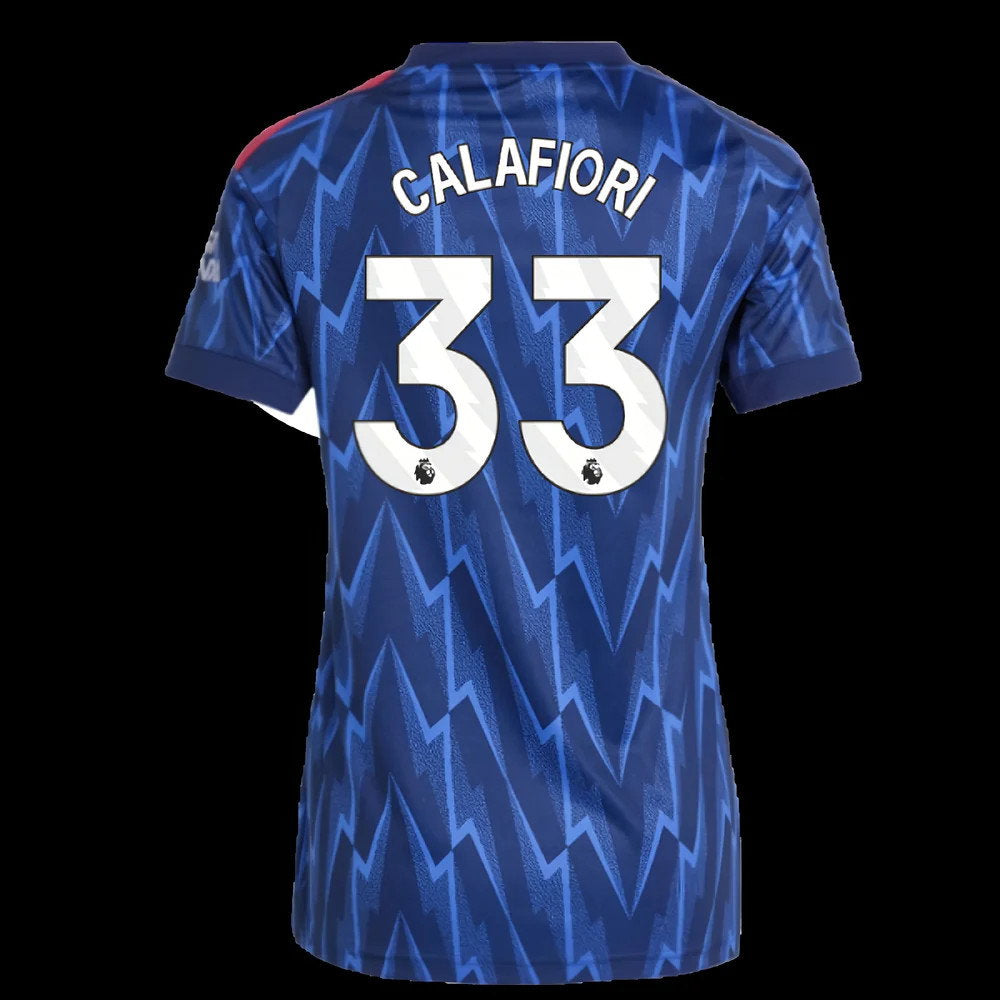 2025-2026 Arsenal Away Shirt (Womens) (Calafiori 33)_0