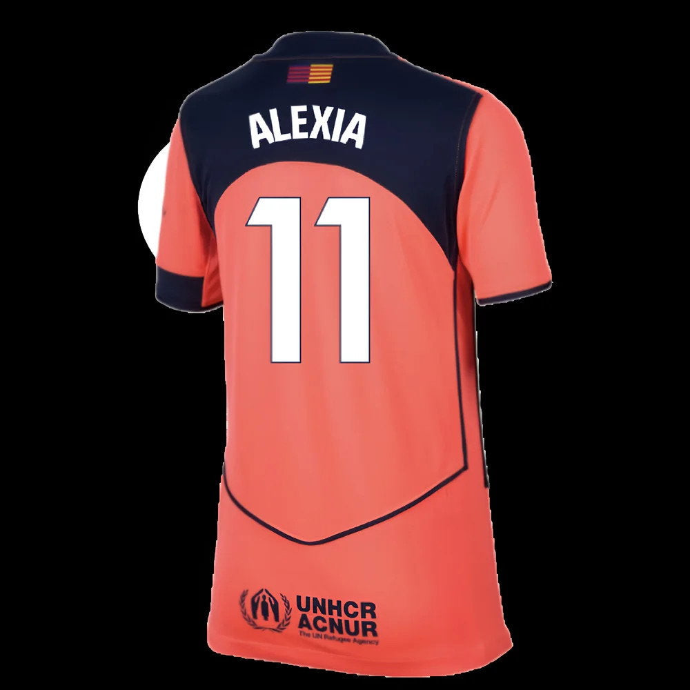 2025-2026 Barcelona Third Shirt (Kids) (Alexia 11)_0