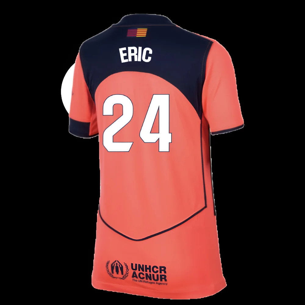 2025-2026 Barcelona Third Shirt (Kids) (Eric 24)_0