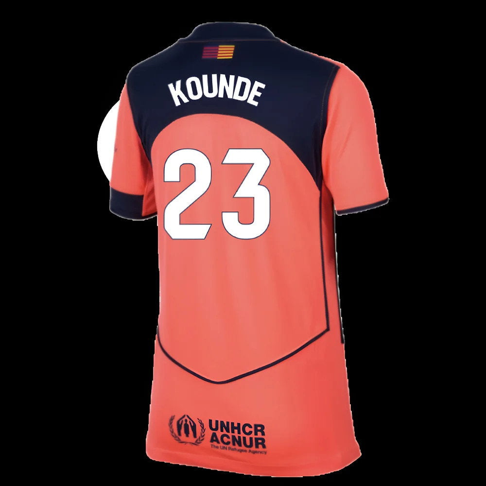 2025-2026 Barcelona Third Shirt (Kids) (Kounde 23)_0