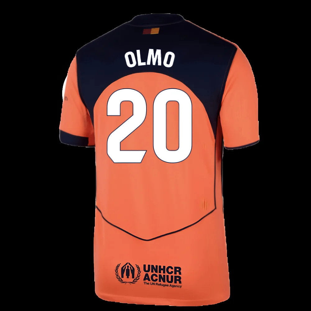 2025-2026 Barcelona Third Shirt (Olmo 20)_0