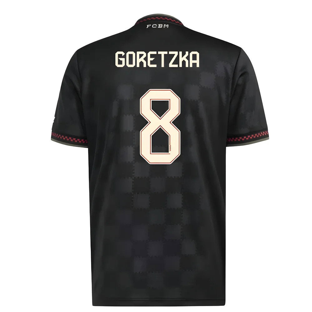 2025-2026 Bayern Munich Third Shirt (Goretzka 8)_0