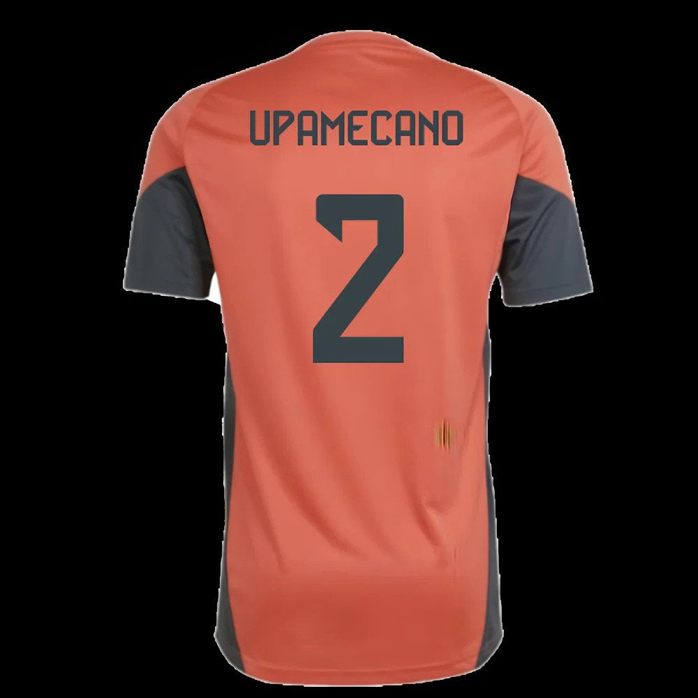 2025-2026 Bayern Munich Training Shirt (Easy Coral) (Upamecano 2)_2