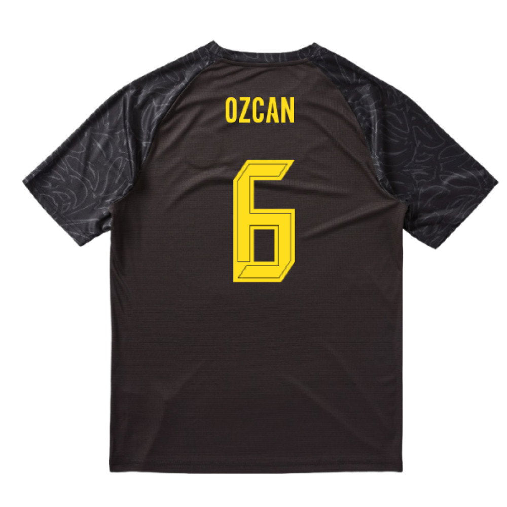 2025-2026 Borussia Dortmund Warm Up Jersey (Black) (Ozcan 6)_0