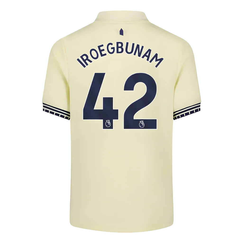 2025-2026 Everton Away Shirt - Kids (Iroegbunam 42)_0