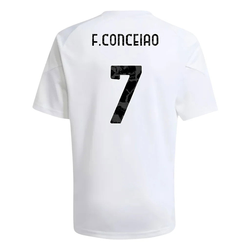 2025-2026 Juventus Training Shirt (White) - Kids (F.Conceiao 7)_0