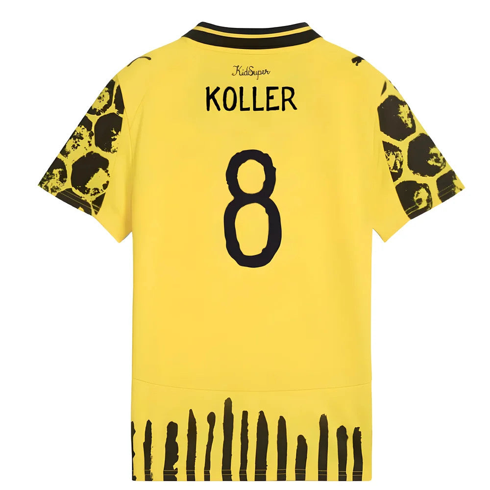 2025-2026 KIDSUPER x Borussia Dortmund CWC Shirt - Kids (Koller 8)_0