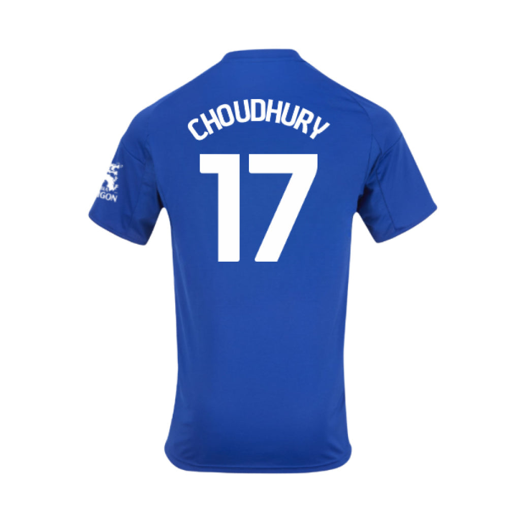 2025-2026 Leicester City Home Shirt - Kids (Choudhury 17)_0