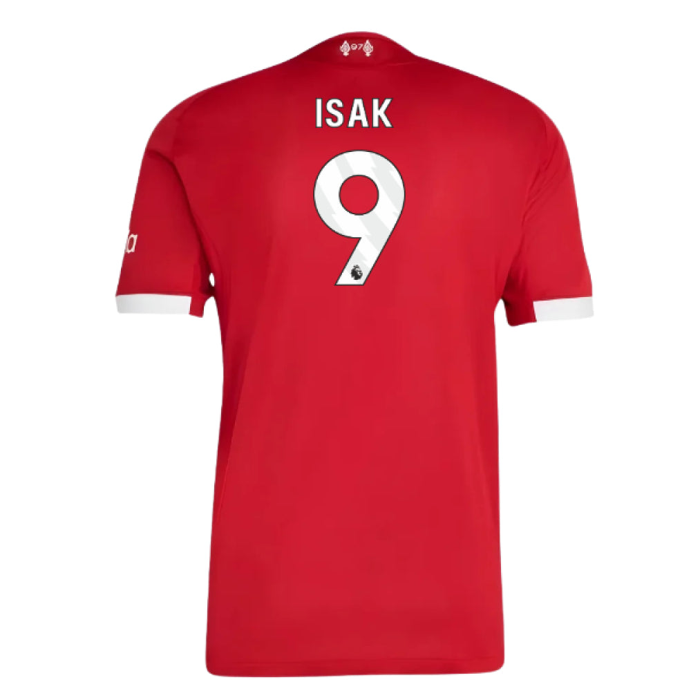 2025-2026 Liverpool Authentic Home Shirt (Isak 9)_0