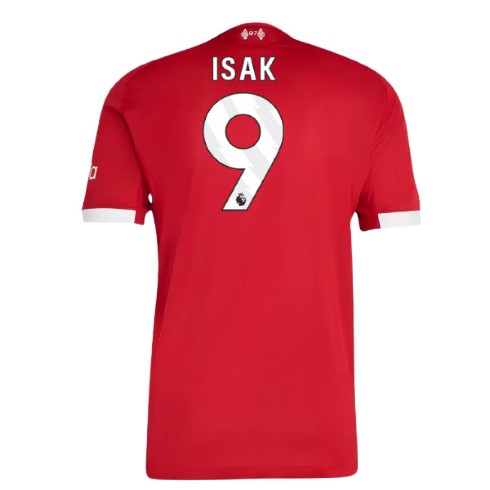 2025-2026 Liverpool Authentic Home Shirt (Isak 9)_0